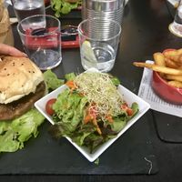 Monkey burger  at Marsim Bistrobarante in Mallorca