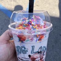 Strawberry shake 🔥🔥 at Hug Life in Garden Grove