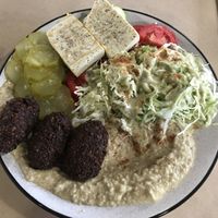 Falafel Salad Platter  at Vegano Hooligano in Ivano-frankivsk