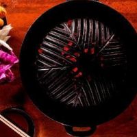 Mongolian grill at Genghis Khan in Brasilia