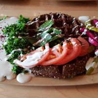 Wafalafel at Chickpeas in Ottawa