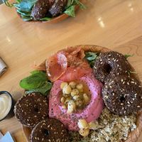 Beet Falafel Bowl  at Chickpeas in Ottawa