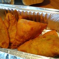 Vegan samosas at Himalaya Sherpa in Wiesbaden