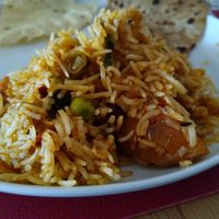 Biryani at Himalaya Sherpa in Wiesbaden