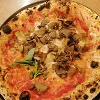 Boscailoa pizza. at Crust  in Liverpool