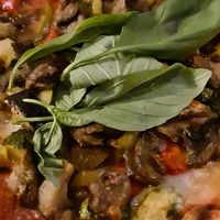 Vegan rustica at Crust  in Liverpool