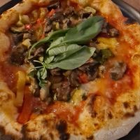 Vegan rustica at Crust  in Liverpool