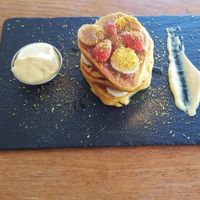 Pancakes 🙌🏿 #Veganuary at Scheckter's Raw in Cape Town