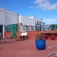 Lovely sun terrace  at Pura Vida Art Cafe in Lanzarote