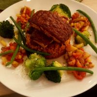 Tandoori Tofu at Vegan Express in South West London