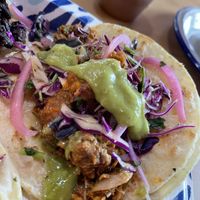 Jackfruit Asada taco  at Tlaolli in Indianapolis