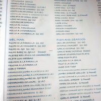 Menu #5 at Del Griego in Guatemala City