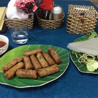 Spring Rolls at Viet Chay Sala in Quang Ngai