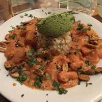 Main dish at Café Vert in Lyon