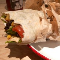 Vegan buritto at Max & Benito - Wipplingerstrasse in Vienna