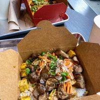 Eggplant  at Basil Box in Toronto