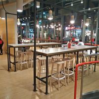 inside at Basil Box in Toronto