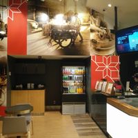 inside at Basil Box in Toronto