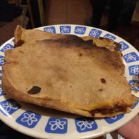 Huge pie! at Label Bar in Madrid