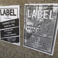 menu of the day on Sundays at lunch at Label Bar in Madrid