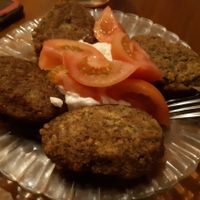 Believe it or not, these are (king size) croquettes at Label Bar in Madrid