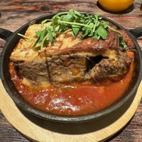 Vegan lasagna   at Cena Trattoria in Yarm