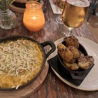 Vegan Mac and cheesee  at Cena Trattoria in Yarm