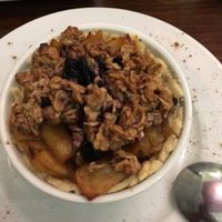 Apple pie at Plant Food Supper Club in Idyllwild