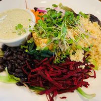 Super Protein Salad at Plant Food Supper Club in Idyllwild