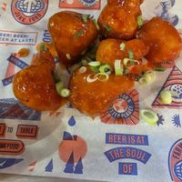 Cauliflower buffalo wings (THE BEST)  at BrewDog in Aberdeen