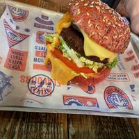 Bacon Double Cheese (vegan)   at BrewDog in Aberdeen