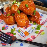 Cauliflower wings at BrewDog in Aberdeen