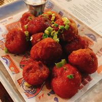 cauliflower wings  at BrewDog in Aberdeen