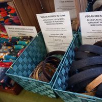 vsf 2024: socks and belts at BE Vegan in Ghent