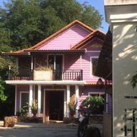 The Purple House at The Chocolate Spot in Kep