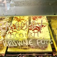 Coconut cake  at Nibble Cafe in Manchester