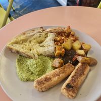 Vegan breakfast   at Nibble Cafe in Manchester