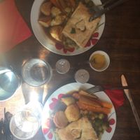 Vegan roast at Vegan Food Pimp in Brighton