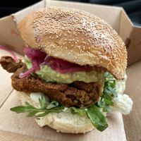 Chicken Guacamole Burger at Lia's Kitchen in Berlin
