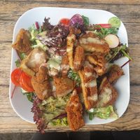 Chicken Strips Salad at Lia's Kitchen in Berlin