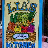 Menu page at Lia's Kitchen at Lia's Kitchen in Berlin