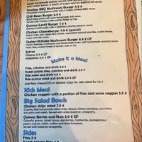 Menu at Lia's Kitchen in Berlin