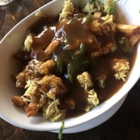 Vegan poutine !  at L'Gros Luxe in Quebec