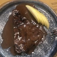 Cake with dark chocolate and coffee - vegan at La Mi Mama in Rimini