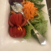 Mixed salad vegan at La Mi Mama in Rimini