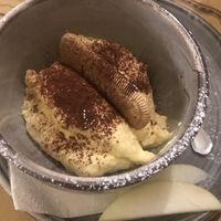 Mascarpone crème - vegetarian at La Mi Mama in Rimini