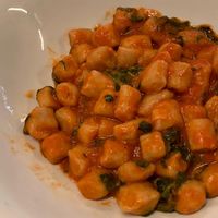 Gnocci con ragú at La Mi Mama in Rimini