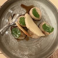 Mousse alla nocciola e crema al caffè   at La Mi Mama in Rimini