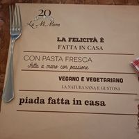 Veel vegetarische en vegan opties, heerlijke keuken at La Mi Mama in Rimini