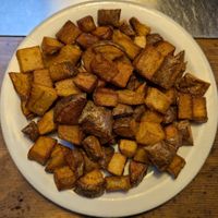 Breakfast Potatoes at Slappy Cakes in Portland